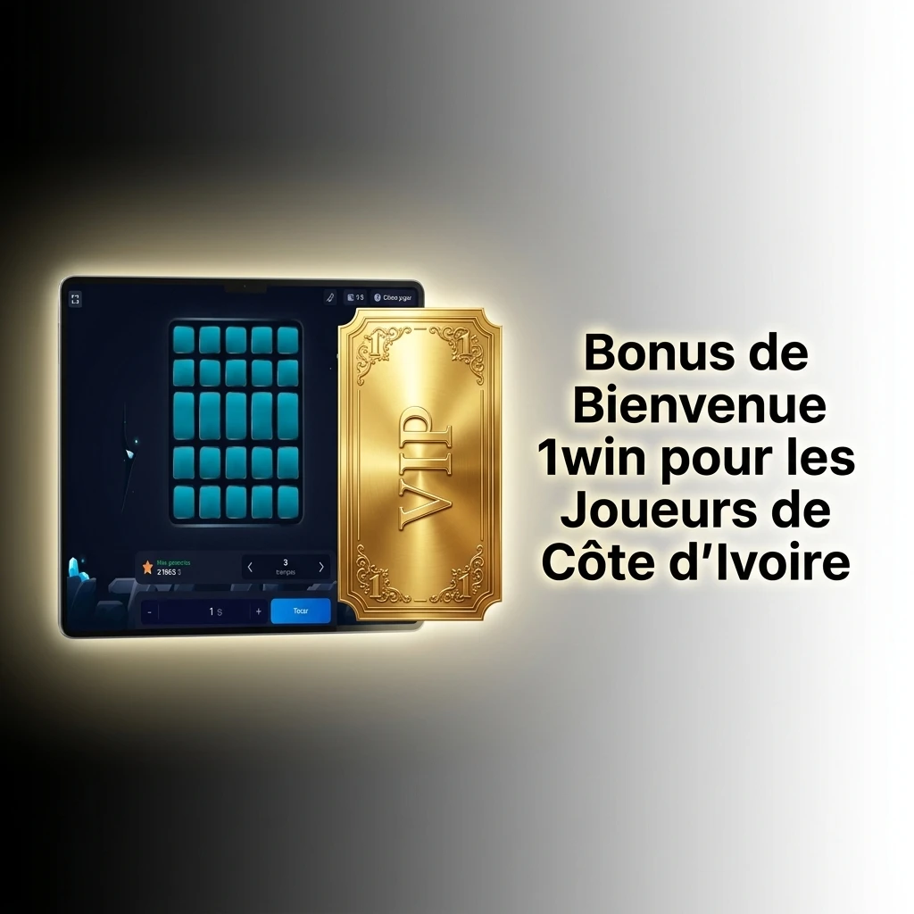 Bonus de bienvenue 1win jusqu'à 500% sur 4 dépôts pour joueurs ivoiriens avec tours gratuits