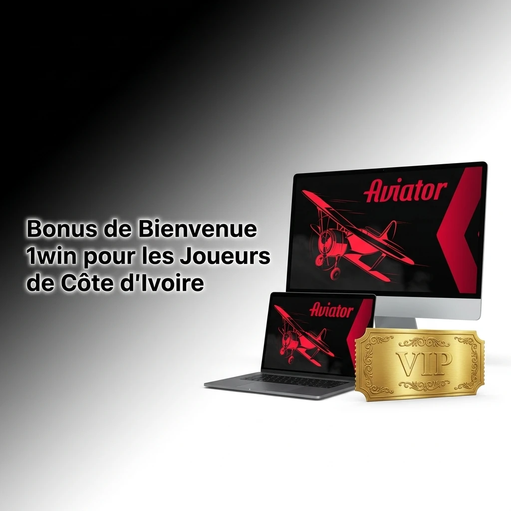 Bonus de bienvenue 1win Côte d'Ivoire : jusqu'à 500% sur 4 dépôts avec tours gratuits