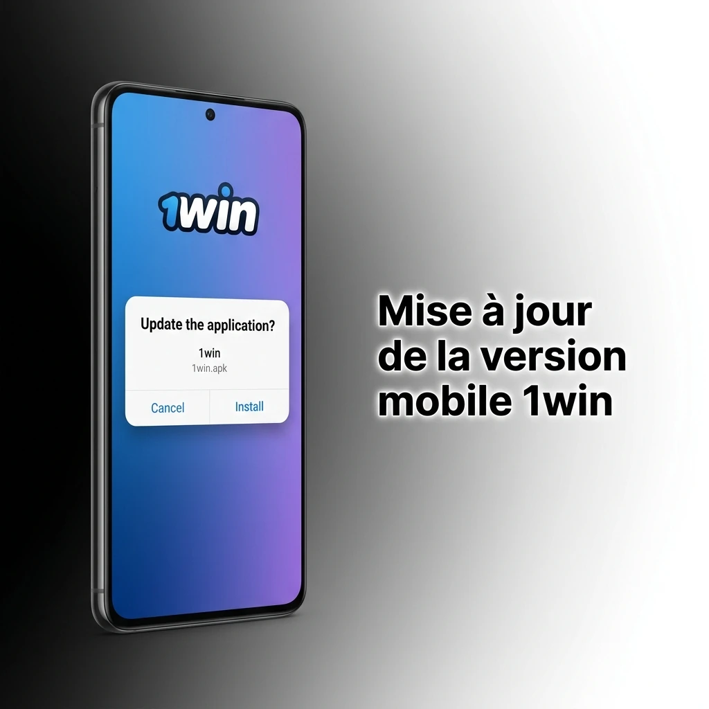 Mise à jour automatique de l'application mobile 1win PWA sans téléchargement requis
