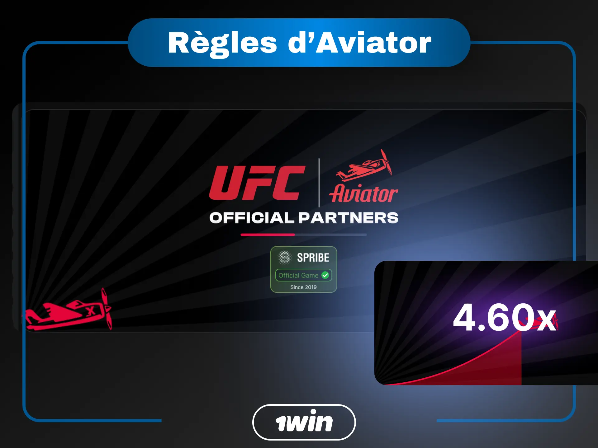 Règles du jeu Aviator 1win : placez votre mise, suivez le multiplicateur et encaissez avant le crash.