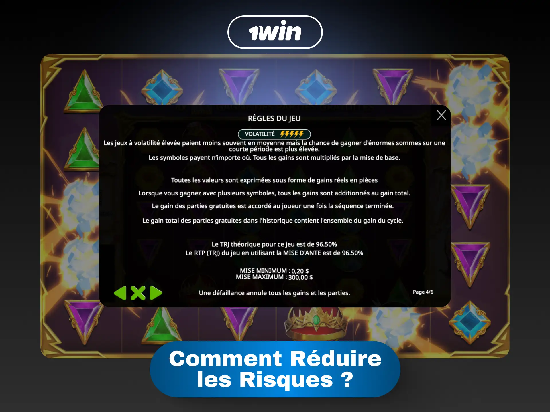 Conseils pour réduire les risques sur Gates of Olympus avec le jeu responsable 1win.
